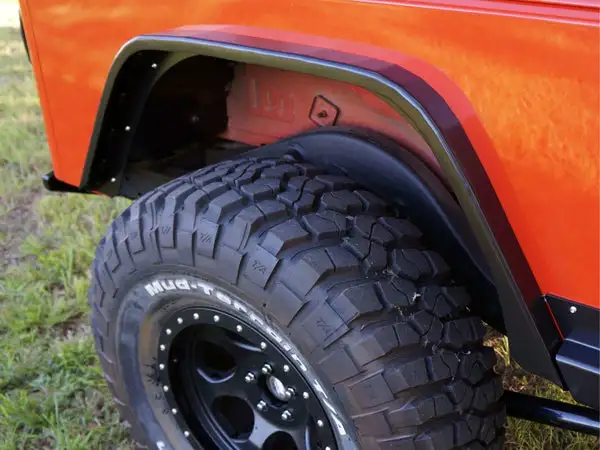 Rusty's Rear Steel Fenders '97-'06 TJ / LJ Wrangler