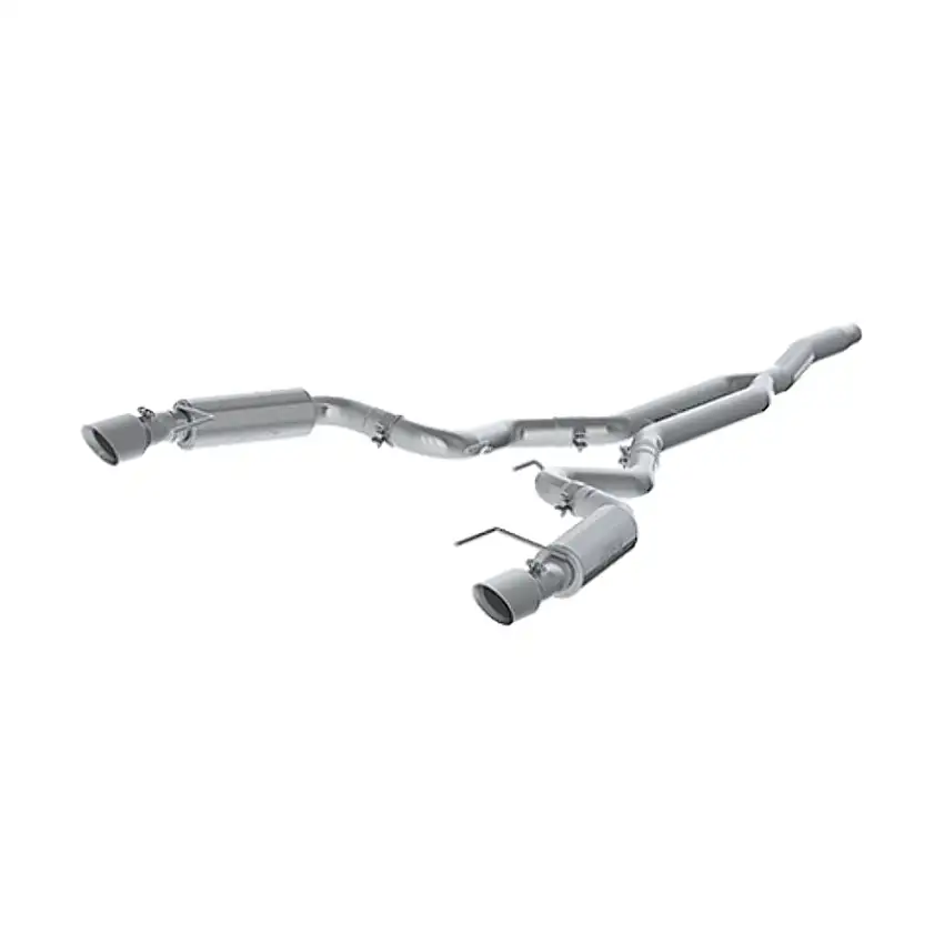 2015-2026 Ford Mustang Cat Back Exhaust System Dual Split Rear 3" 2.3L S7275AL