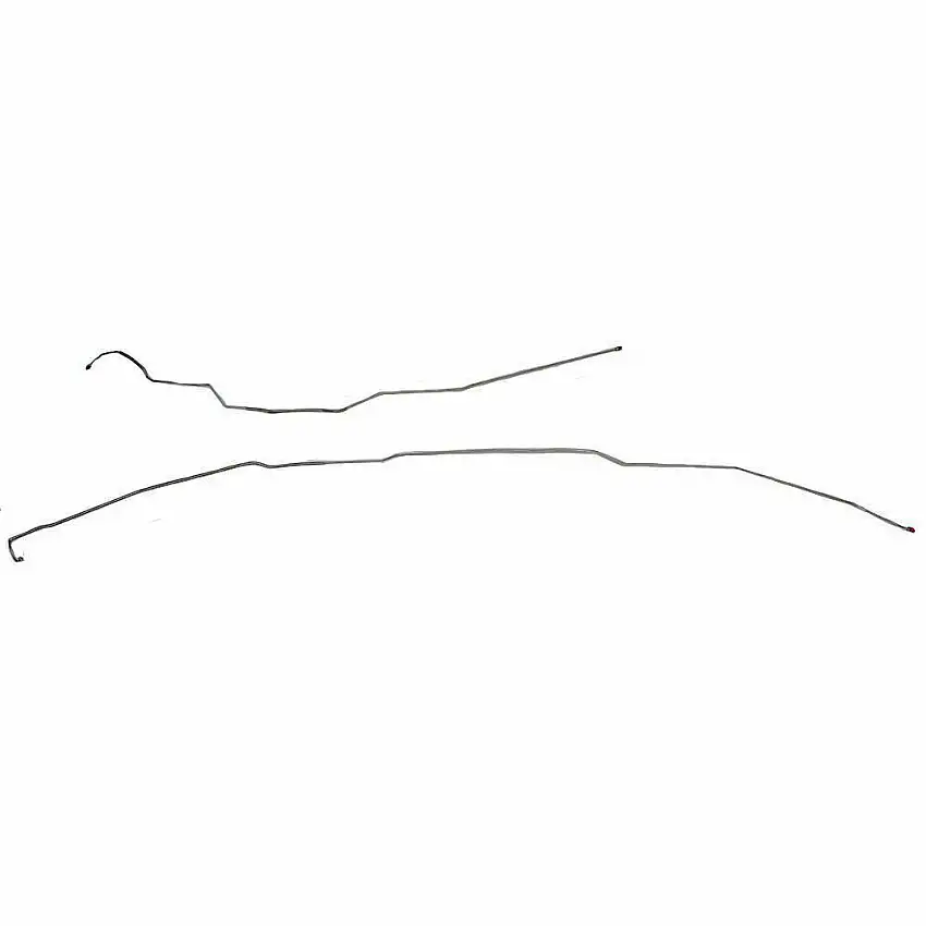 1980-81 Ford F-150 Intermediate Brake Line 4WD Long Bed Stainless - TIN8043SS