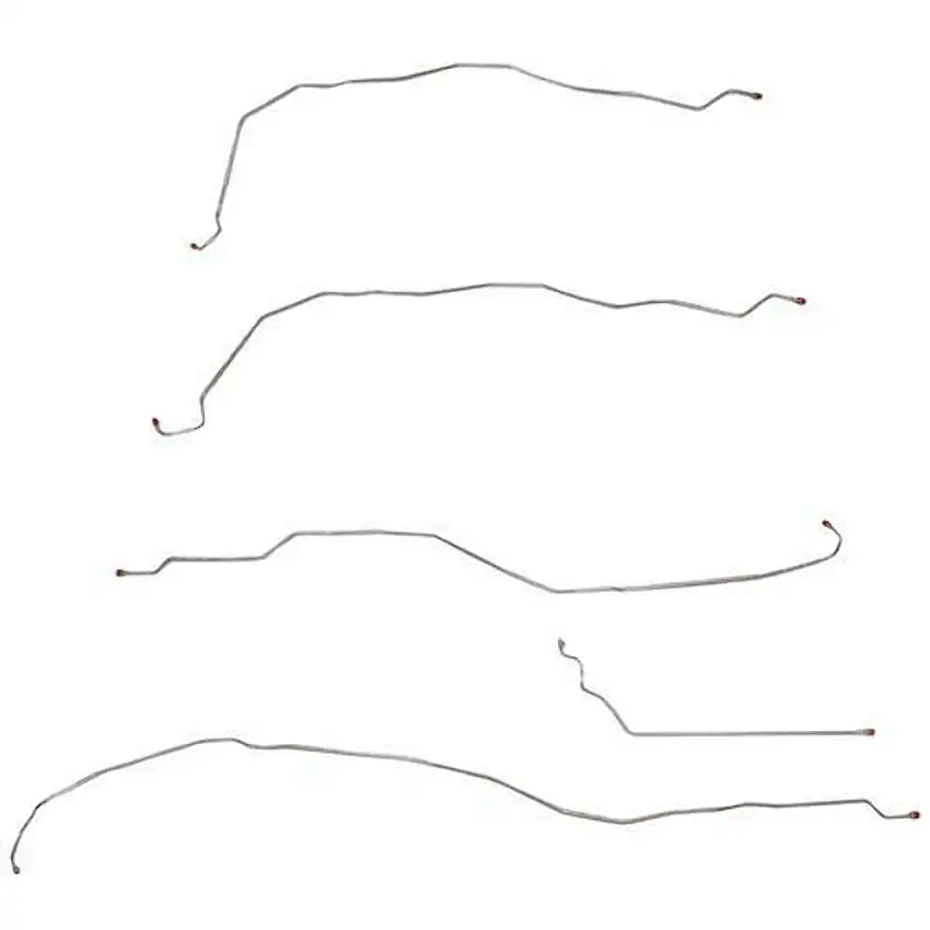 2001-07 Chevrolet Silverado 2500 HD Front Brake Line Kit Stainless TKT0101SS