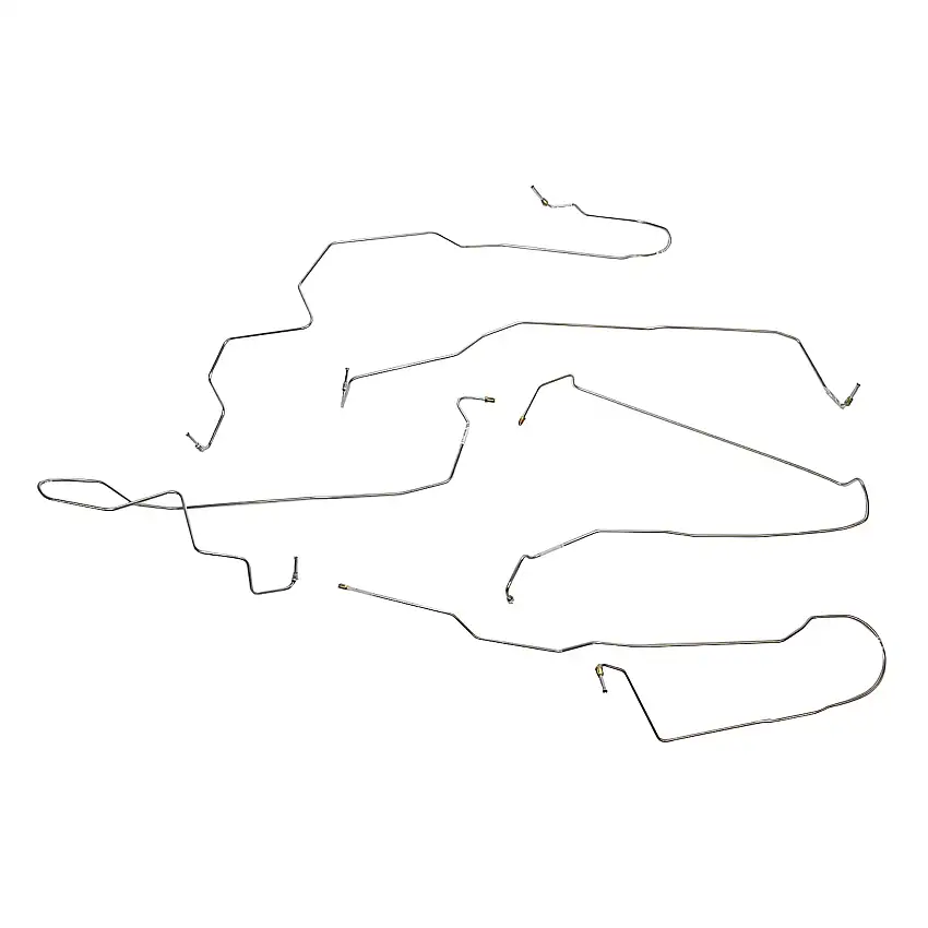 2008-2014 Chevrolet Tahoe Front Brake Line Kit 4WD Steel TKT0802OM