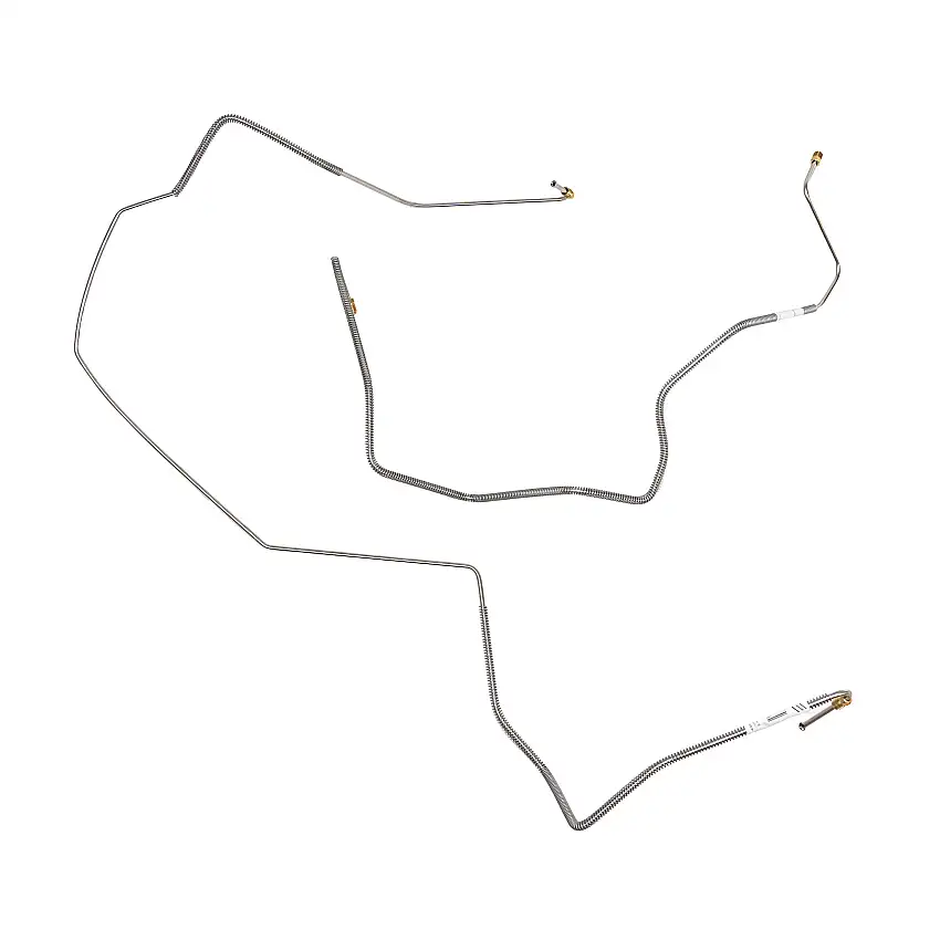 1975-1976 Ford F-100 Front Brake Line Kit 2WD Standard Disc Brakes - TKT7541OM
