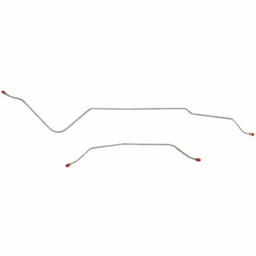 1967-1970 Chevrolet C10 Rear Axle Brake Lines 6 Lug Stainless TRA6701SS