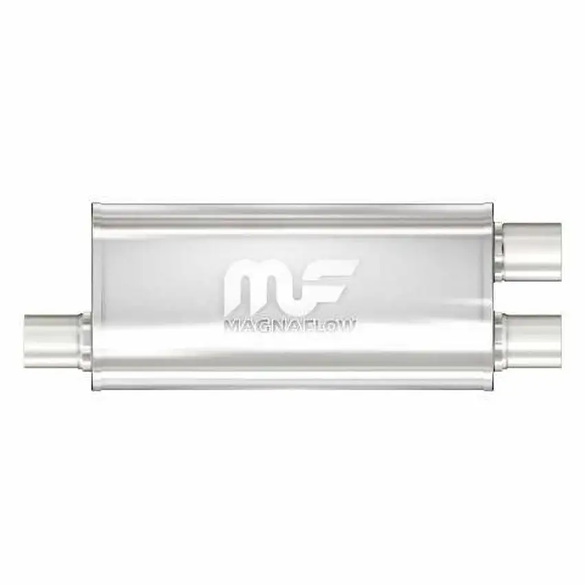 Universal Performance Muffler Mag SS 18X5X8 2.5X2.25/2.25 14266 Magnaflow