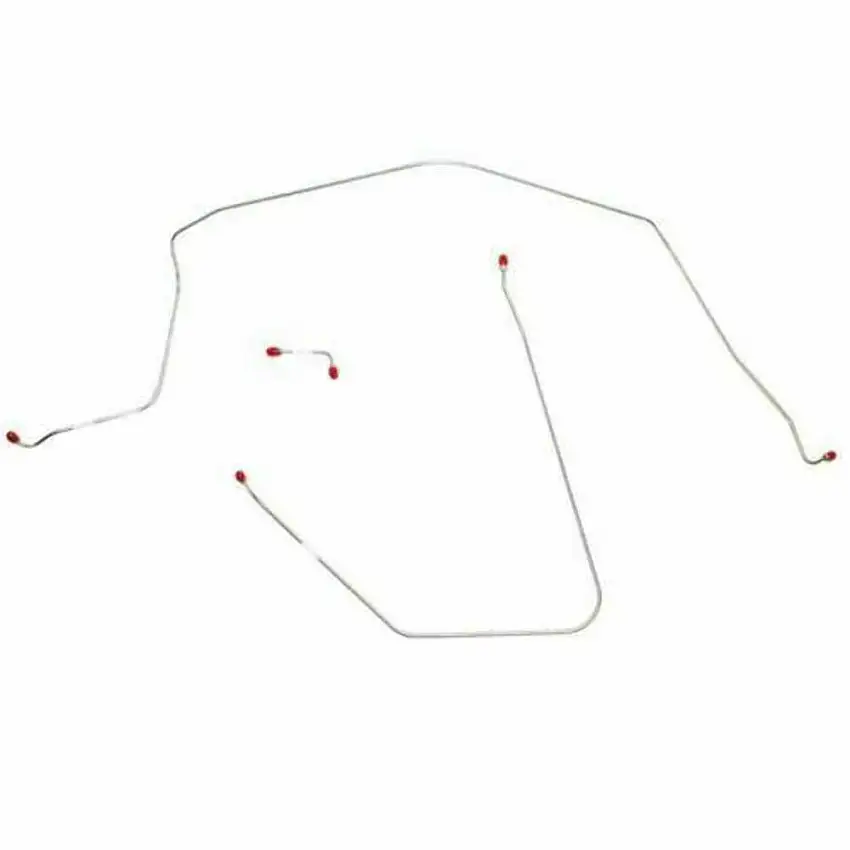 1965 Chevrolet Corvette Front Brake Line Kit 3 Piece Power Brakes - VKT6502SS