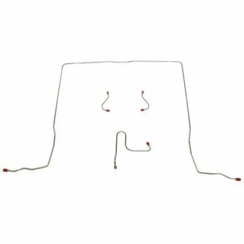 1962-64 Chevrolet Chevy II Front Brake Line Kit Standard Drum Brakes - XKT6201OM