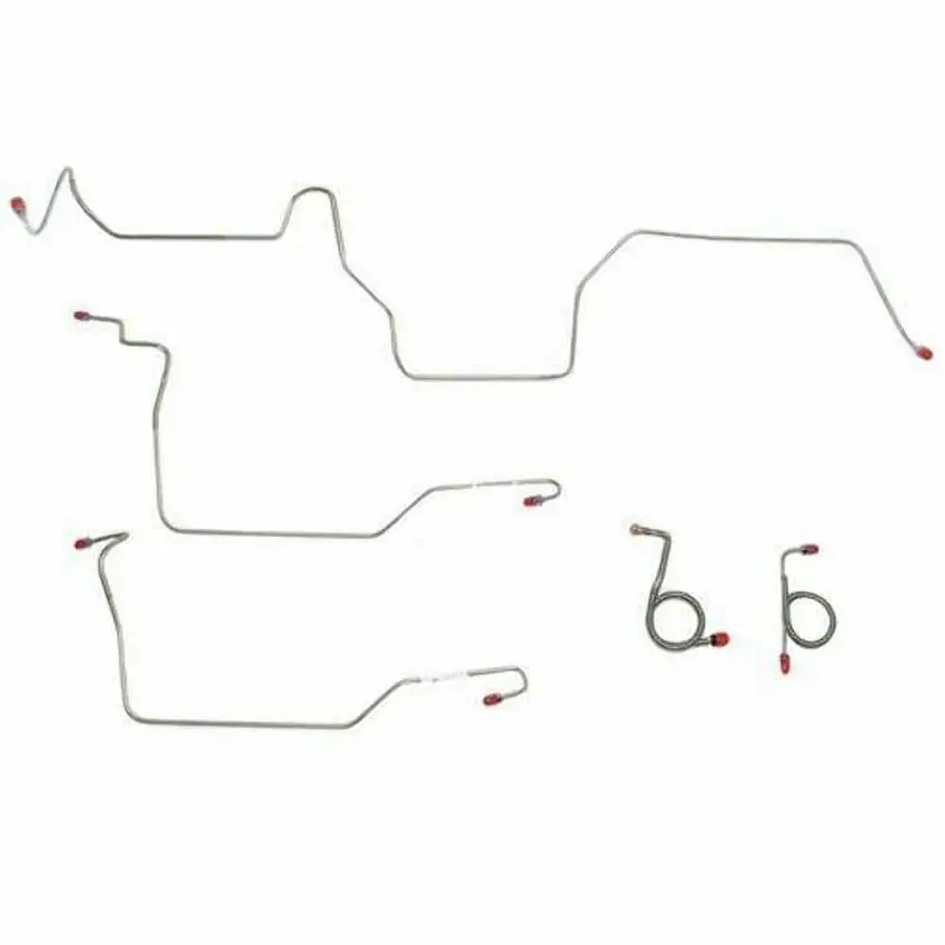 1971-72 Ford Mustang Front Brake Line Kit w/ Power Disc Brakes - ZKT7102OM