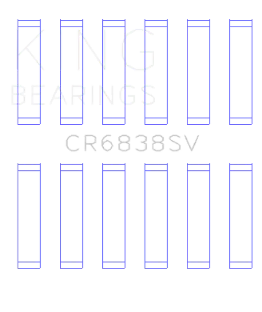 King Land Rover 2.7L TDV6 Sputter Replacement Connecting Rod Bearing