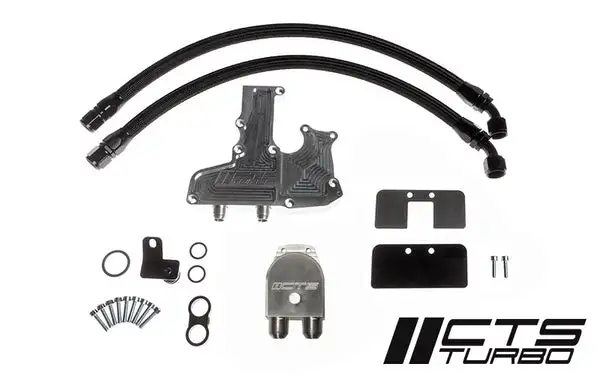 CTS Turbo Audi B8.5 A4/A5 Catch Can Kit (Flex-Fuel with Aluminum Intake Manifold) (CTS-CC-B8.5-TFSI)